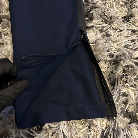 Nike Men’s Navy Blue Jesus Christ Cross Track Pants Size Medium M Sweatpants - Picture 5 of 9